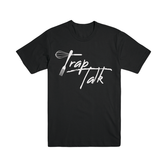Trap Talk Tee (Black & White)